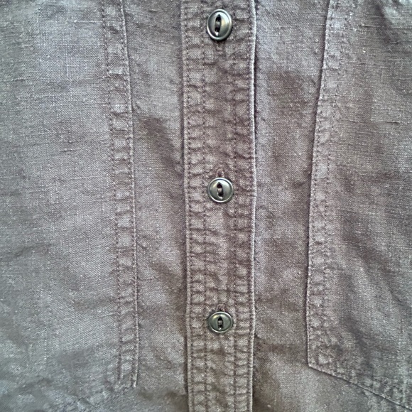 Power of my People black Wayward Fit Ss button up shirt, size xxs - Picture 7 of 14